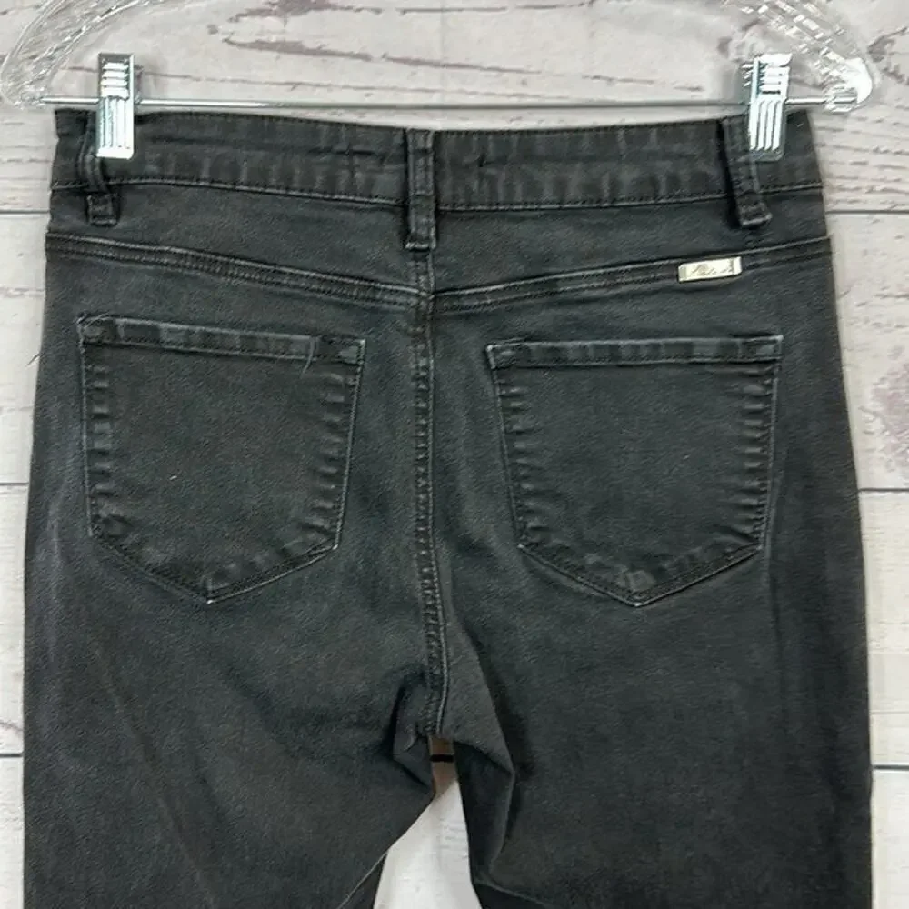 Kancan Jeans Womens 28‎ Black Midrise Skinny Stretch Casual Comfort Minimalist